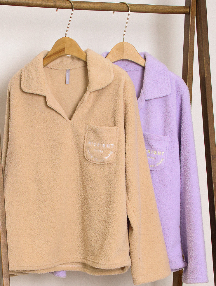 [紫罗兰色售罄][renoma] 女性时尚羊毛上下服套装 (2C长袖有领) 21-08434